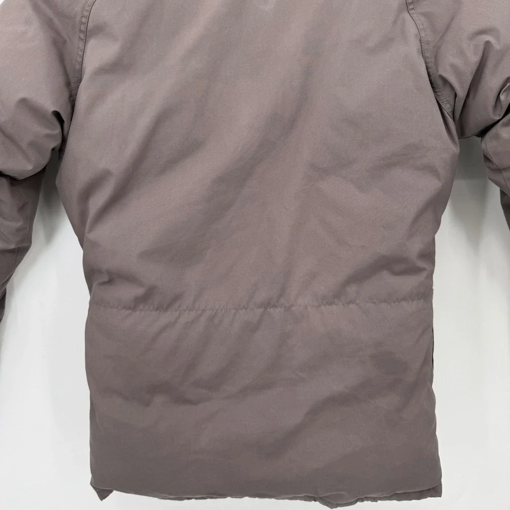 The North Face Puffer Jacket Mens S Brown Vintage No Hood Goose Down USA Made